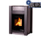 Aquaflam Vario Kalmar | wasserführender Kaminofen | 11/7 kW | grau