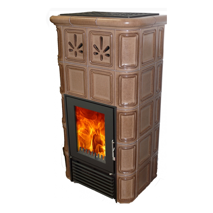 EuroTeplo Warmluftkachelofen | Bristol Mini II K250 | 12kW