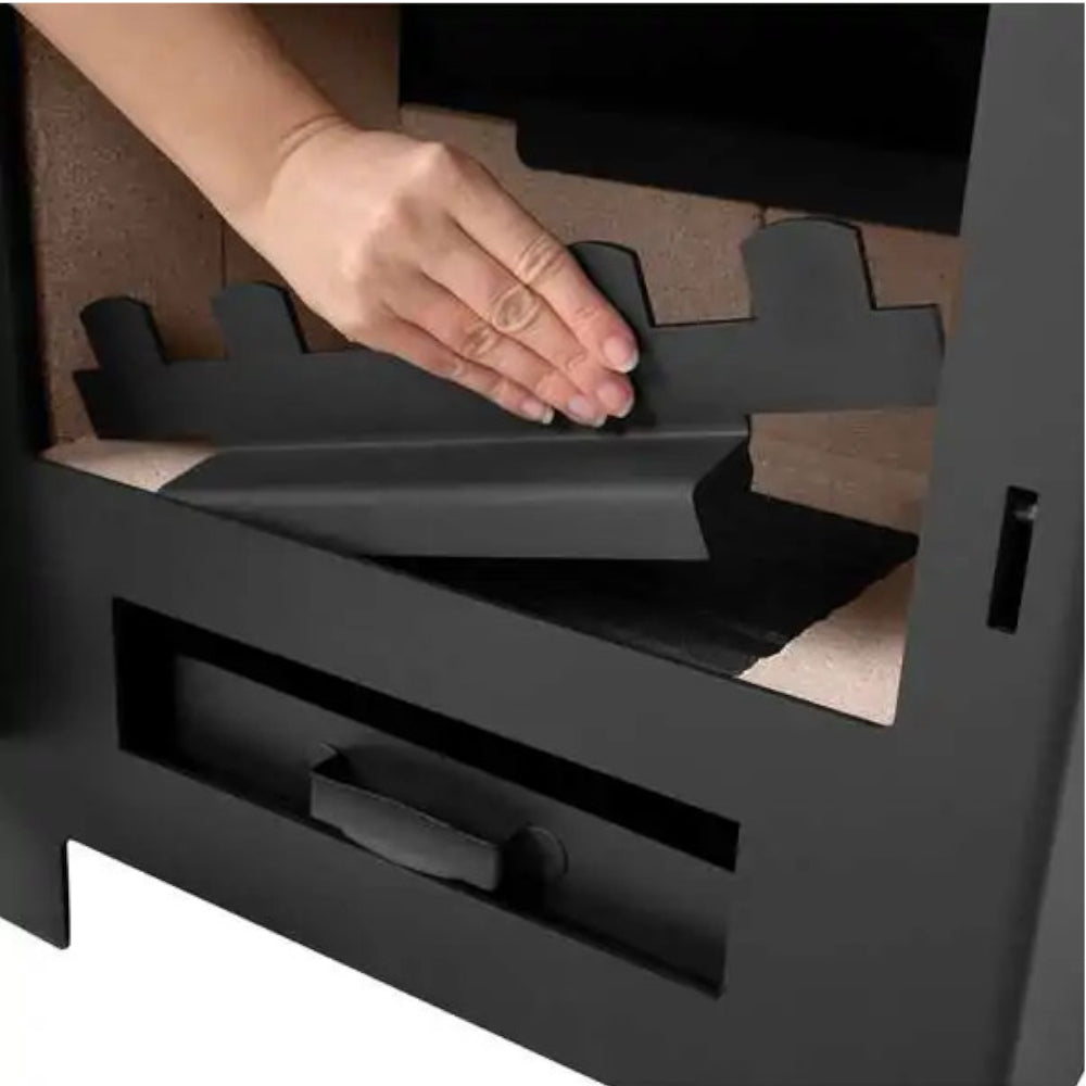 Holzofen Bruno Darko - Rausfallschutz Scheitholz