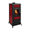 BRUNO® Kaminofen Bruno Janos | Keramik Bordeaux | 5,6 kW