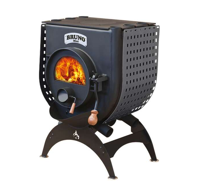 Bruno mit Herdplatte 6kW mit STänder und Seitenblechen