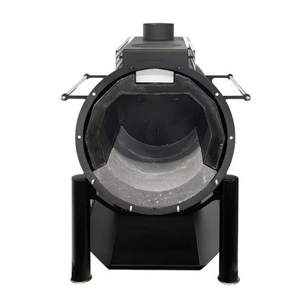 Bruno 00 Luftheizofen Techno Warmluft Speicherofen Frontansicht