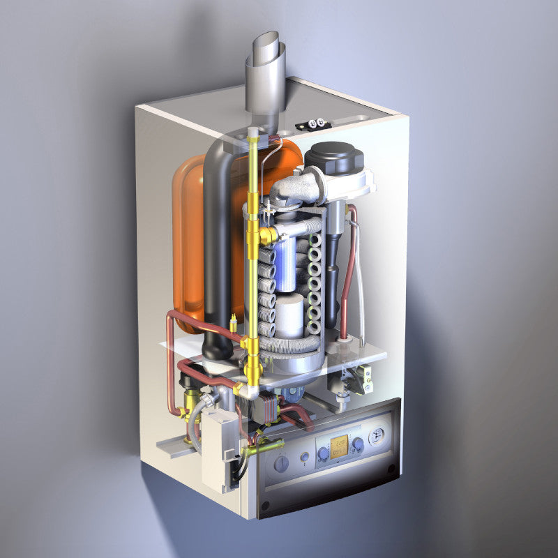 WOLF | Gasbrennwert-Heiztherme | CGB-50 Flüssiggas | 50 kW