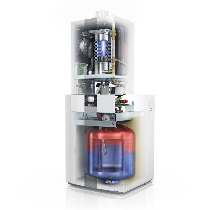 WOLF | Gasbrennwert-Zentrale | ComfortLine CGS-2-20/160L | 20 kW
