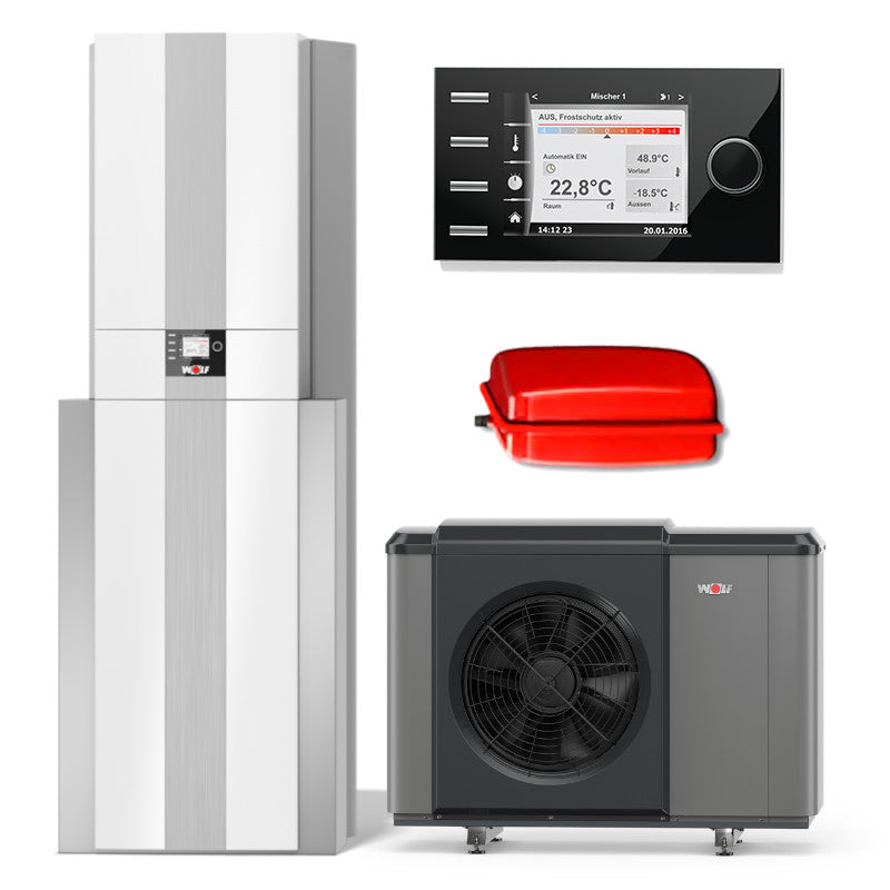 WOLF | Wärmepumpencenter | Monoblock CHC-10/300-50 | 10 kW