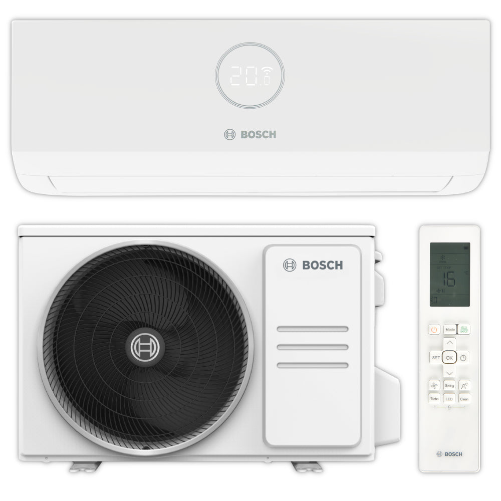 BOSCH Split Klimaanlage Komplett-Set CL3000i 26 WE | 2,6 kW | klimaworld.com