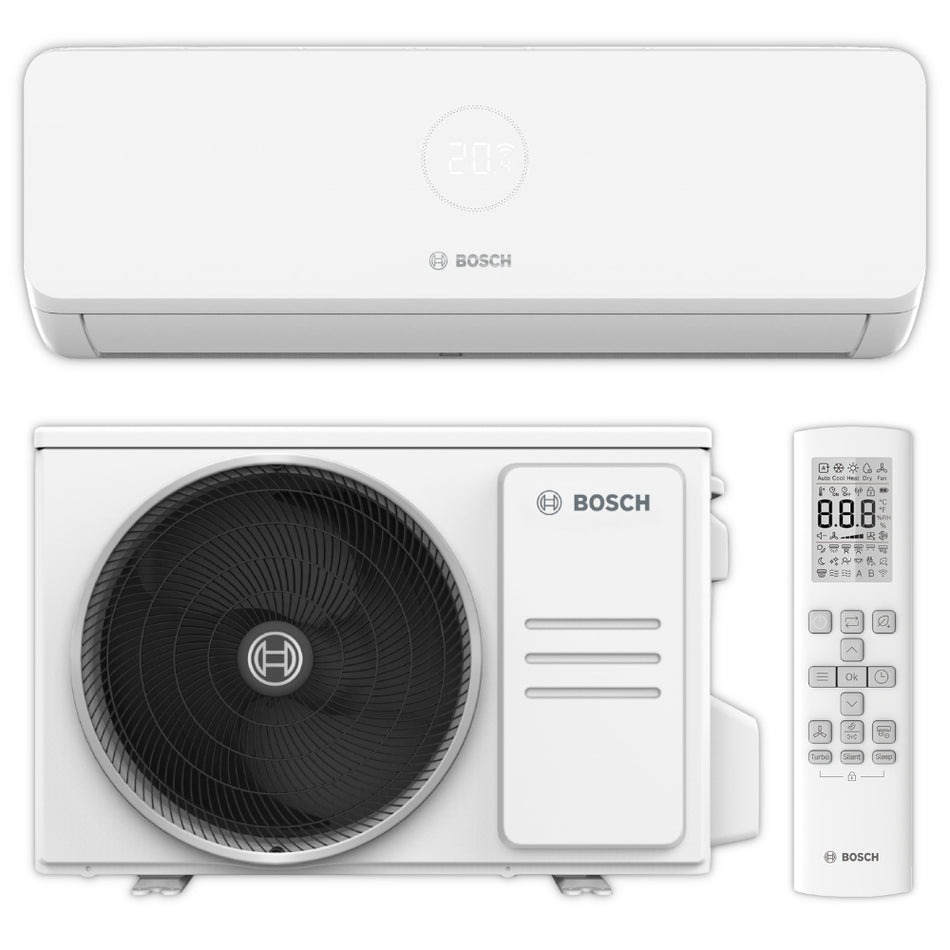 Bosch Split Klimaanlage Komplett-Set | CL3200i 53 WE | 5,3 kW