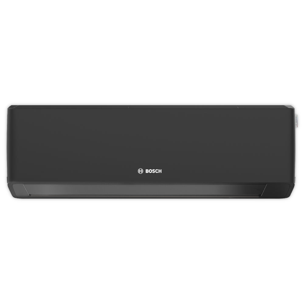 BOSCH Climate 7000 Multisplit Klimaanlage Wandgeraet in Schwarz, frontale Ansicht | Klimaworld.com