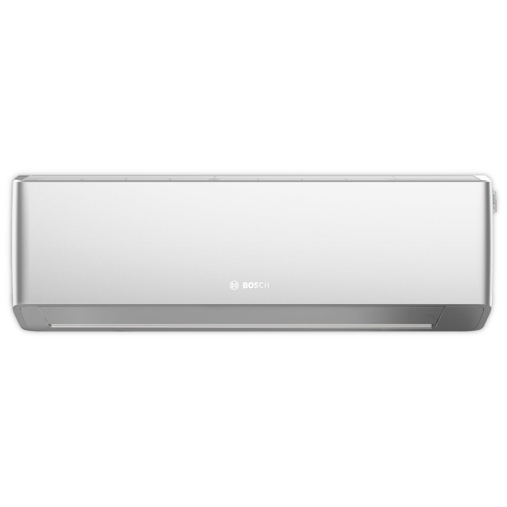 BOSCH Climate 7000 Multisplit Klimaanlage Wandgeraet in Silber, frontale Ansicht | Klimaworld.com