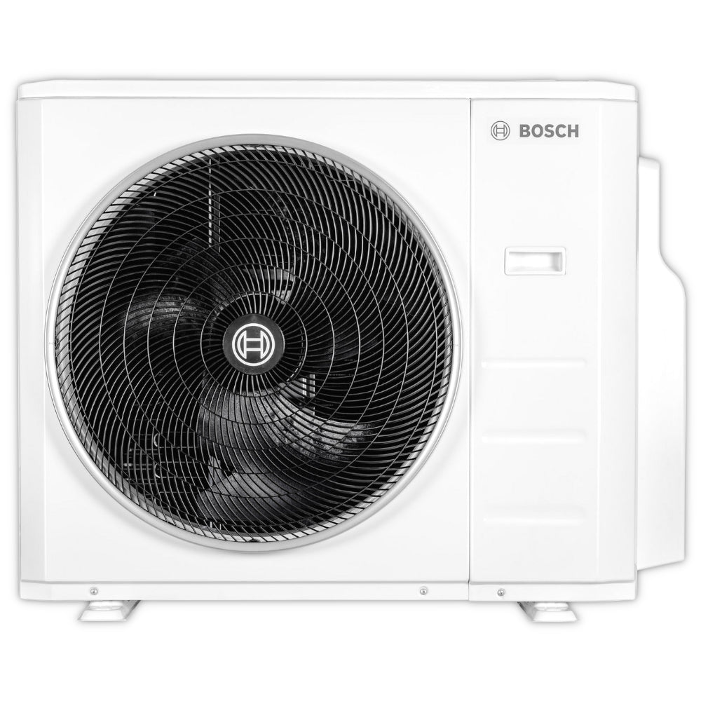BOSCH Climate 7000 Multisplit Klimaanlage Aussengeraet in weiss mit sichtbarem Ventilator | Klimaworld.com