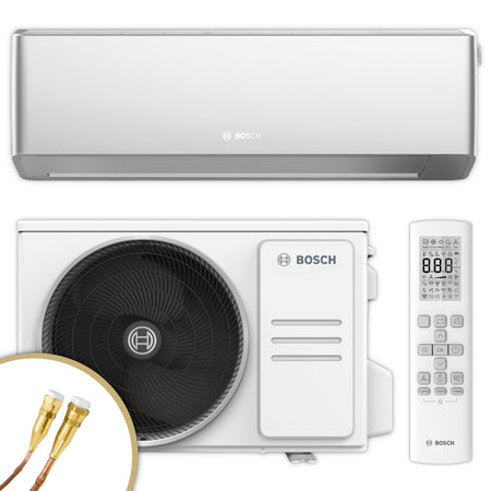 BOSCH Split Klimaanlage CL7000i 35 ES | 3,4 kW | silber | klimaworld.com