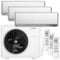 BOSCH Multisplit Klimaanlage Set | Climate 7000 M ES | 2x2,5 kW + 3,4 kW