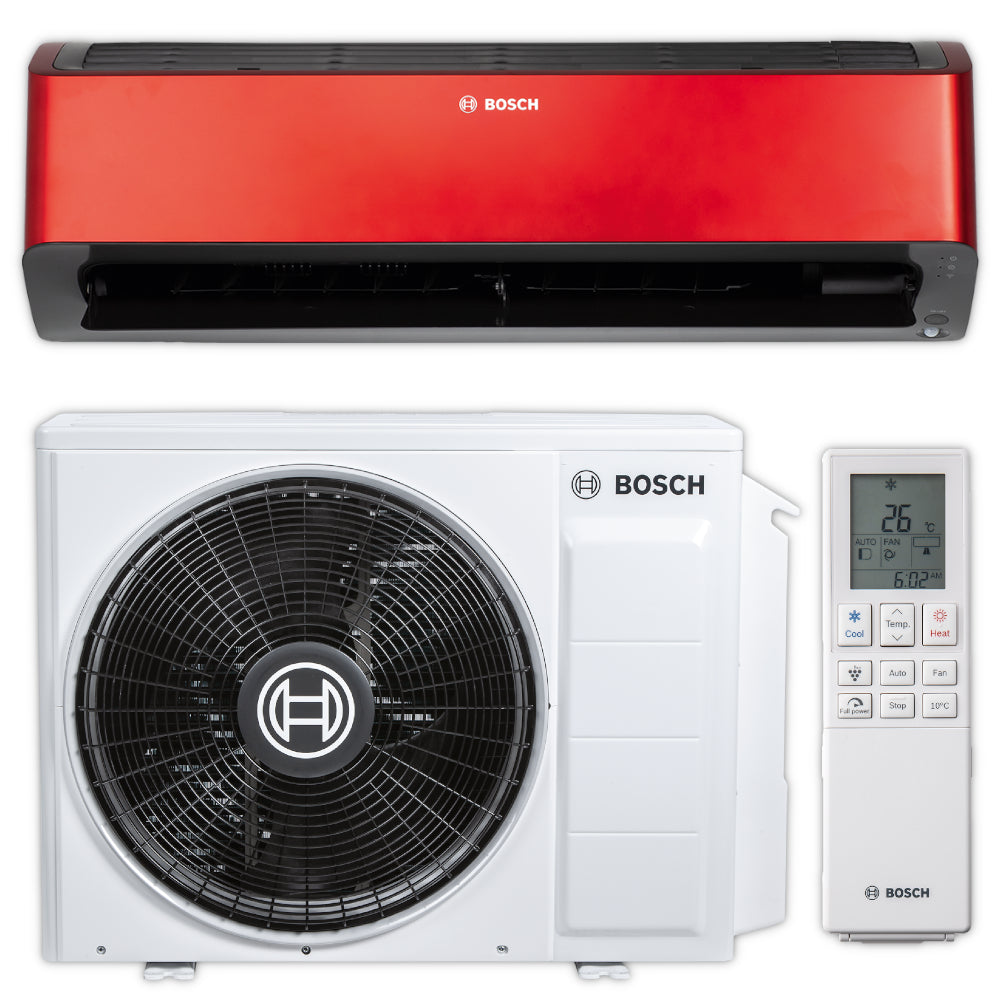 BOSCH | Split Klimaanlage CLC8001i 35 ER | 3,5 kW | rot | klimaworld.com