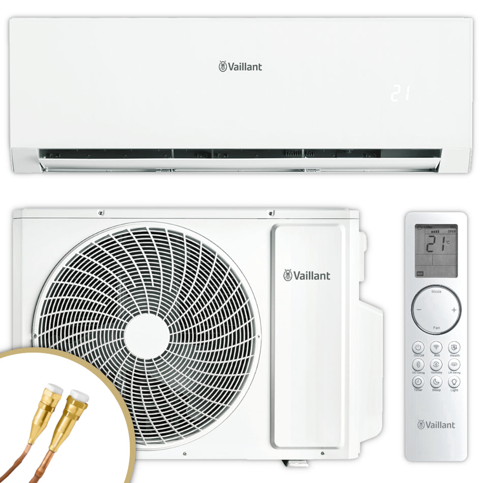 Vaillant Split Klimaanlage Komplett-Set climaVAIR plus | VAIP1-025WN | klimaworld.com