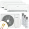 Vaillant Multisplit Klimaanlage | climaVAIR plus | 2x2,7 kW + 3,5 kW | Quick Connect