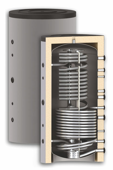 ThermoFlux Hygiene Kombispeicher 500 Liter HYG R mit Wärmetauscher