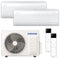 Samsung Multisplit Klimaanlage Set | WindFree Comfort | 2,5 kW + 2,5 kW