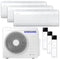 Samsung Multisplit Klimaanlage | WindFree Comfort | 2x2,5 kW + 3,5 kW
