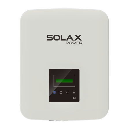 Weisser SolaX Wechselrichter mit modernem Display | klimaworld.com