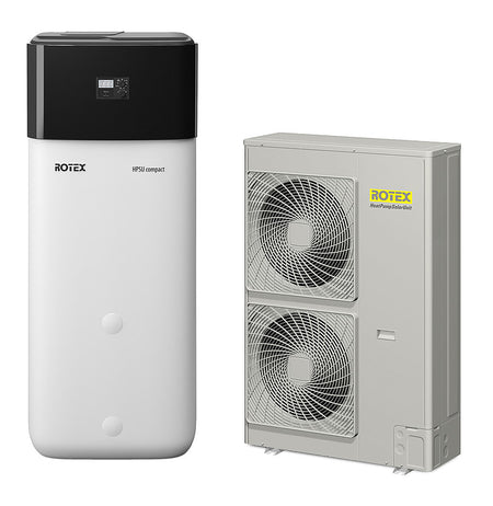 Wärmepumpe Luft/Wasser Rotex HPSU compact 516 H/C - 8C Paket 14kW + 500L