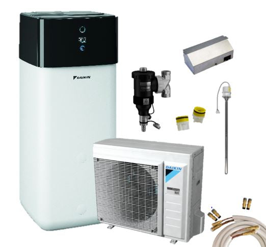 Daikin Luft-Wasser-Wärmepumpen Set | Altherma 3 R | 6 kW + 500 Liter