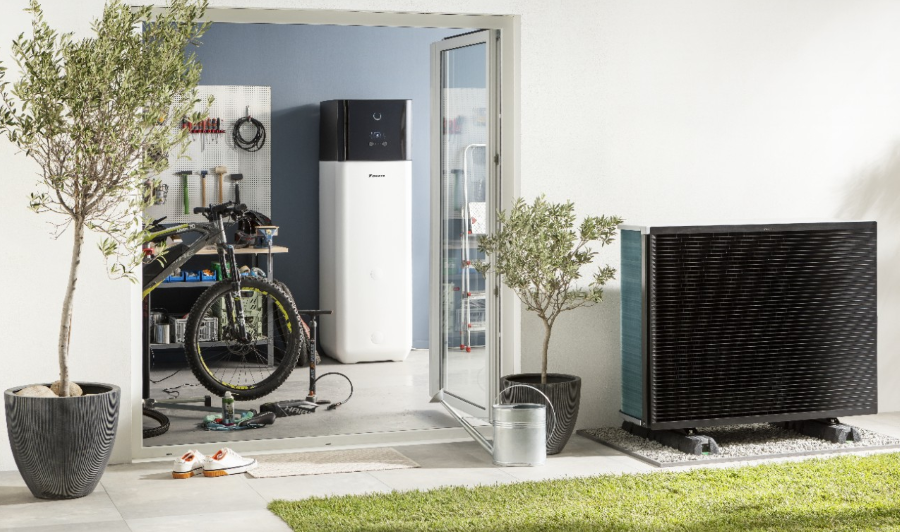 Daikin Altherma 3 h MT Ech2O Wohnbeispiel