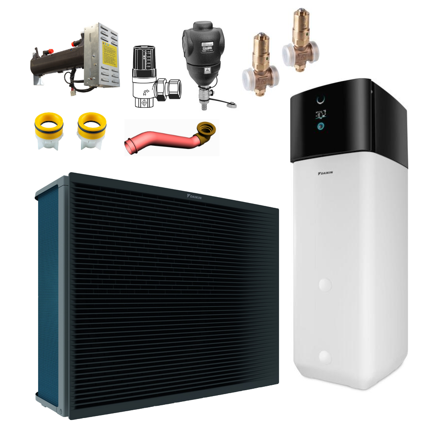 Daikin Altherma 3 H HT Ech2o | ETSX16P50E7 + Epra16DW17