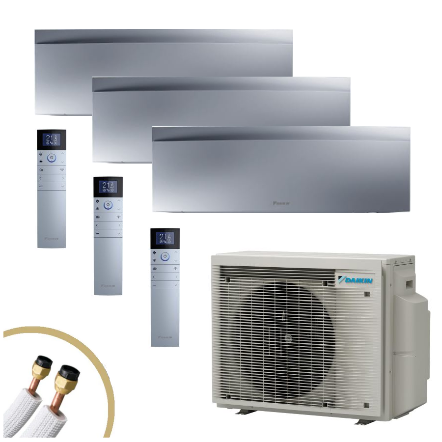 DAIKIN Emura3 3x FTXJ25AS + 3MXM52A9