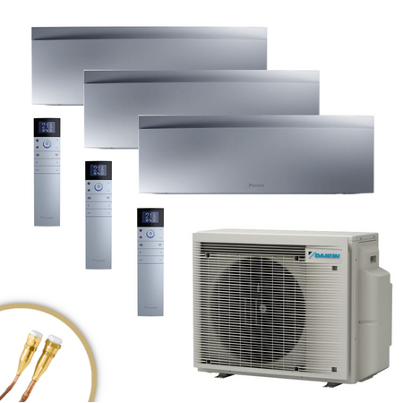 DAIKIN Emur3 FTXJ35AS + FTXJ20AS + FTXJ20AS + 3MXM52A9  mit quick Connect