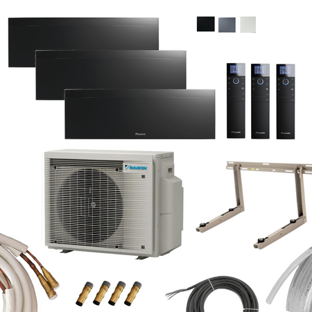 DAIKIN Emura 3 FTXJ35 + FTXJ20 + FTXJ20 mit Quick Connect