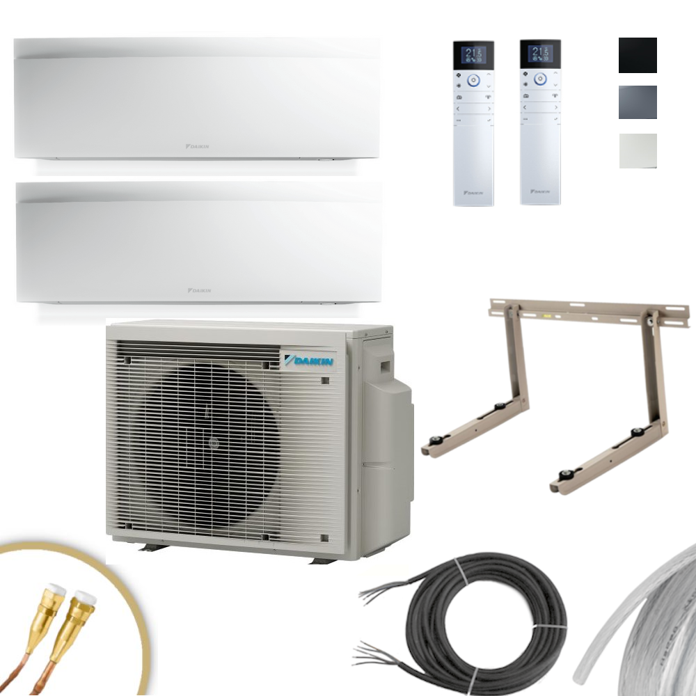 Daikin emura 2x FTXJ25AW mit Quick Connect