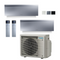 DAIKIN Emura3 Klimaanlage | 2x FTXJ25AS | Silber |  2x 2,5kW