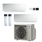 DAIKIN Emura3 Klimaanlage | FTXJ50AW + FTXJ25AW | 5,0/2,5 kW