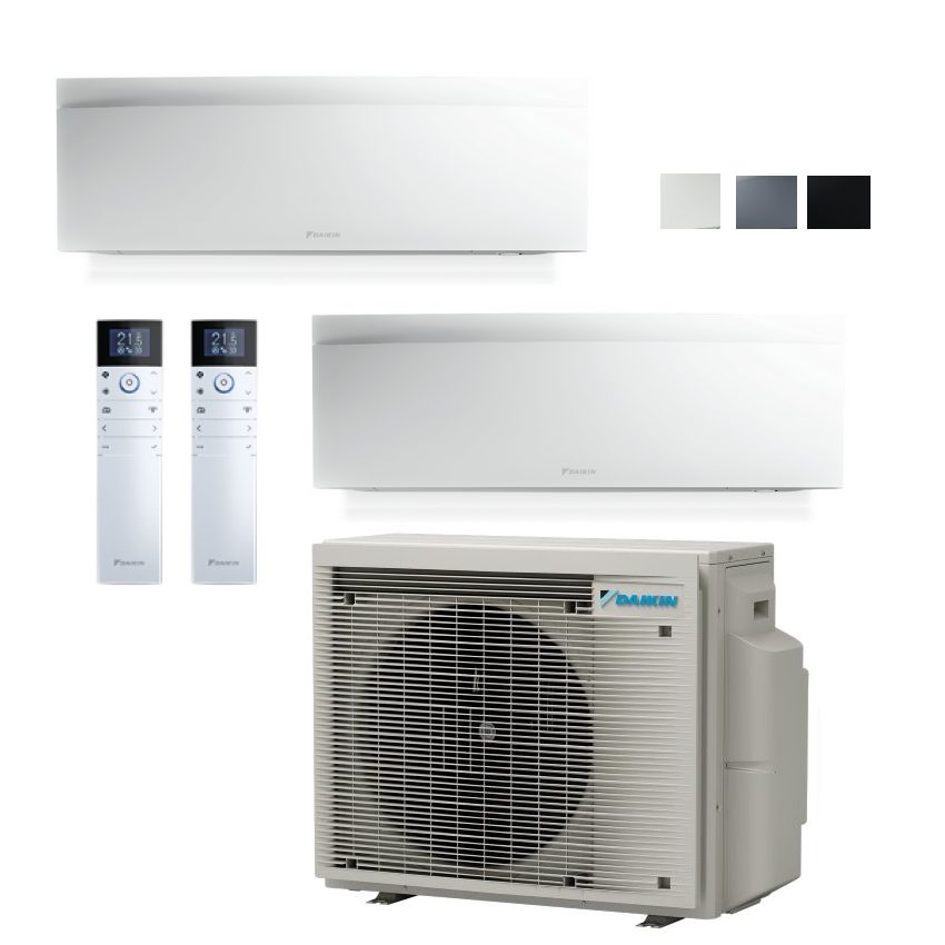 DAIKIN Emura FTXJ50AW + FTXJ25AW