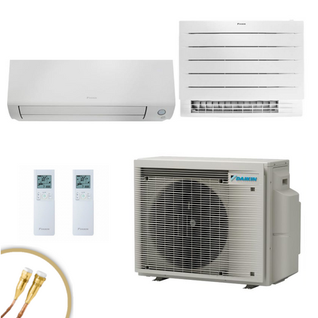 DAIKIN Perfera FTX25A + FVXm25A9 + 2mxm50A9