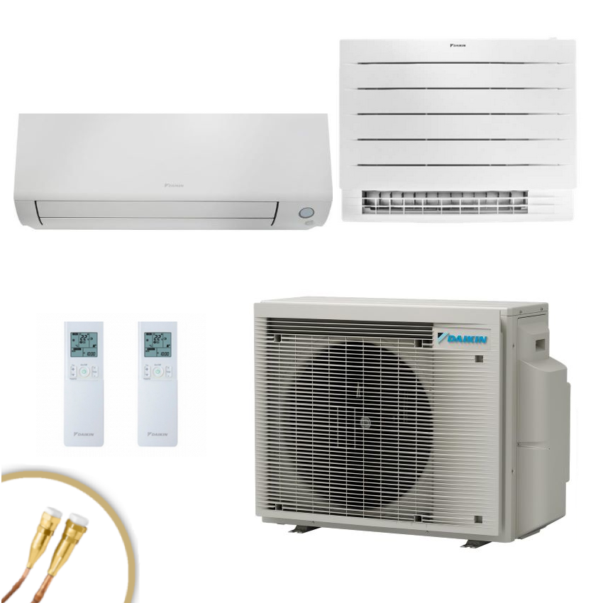 DAIKIN Perfera FTXM35A + FVXm25A9 + 2mxm50A9