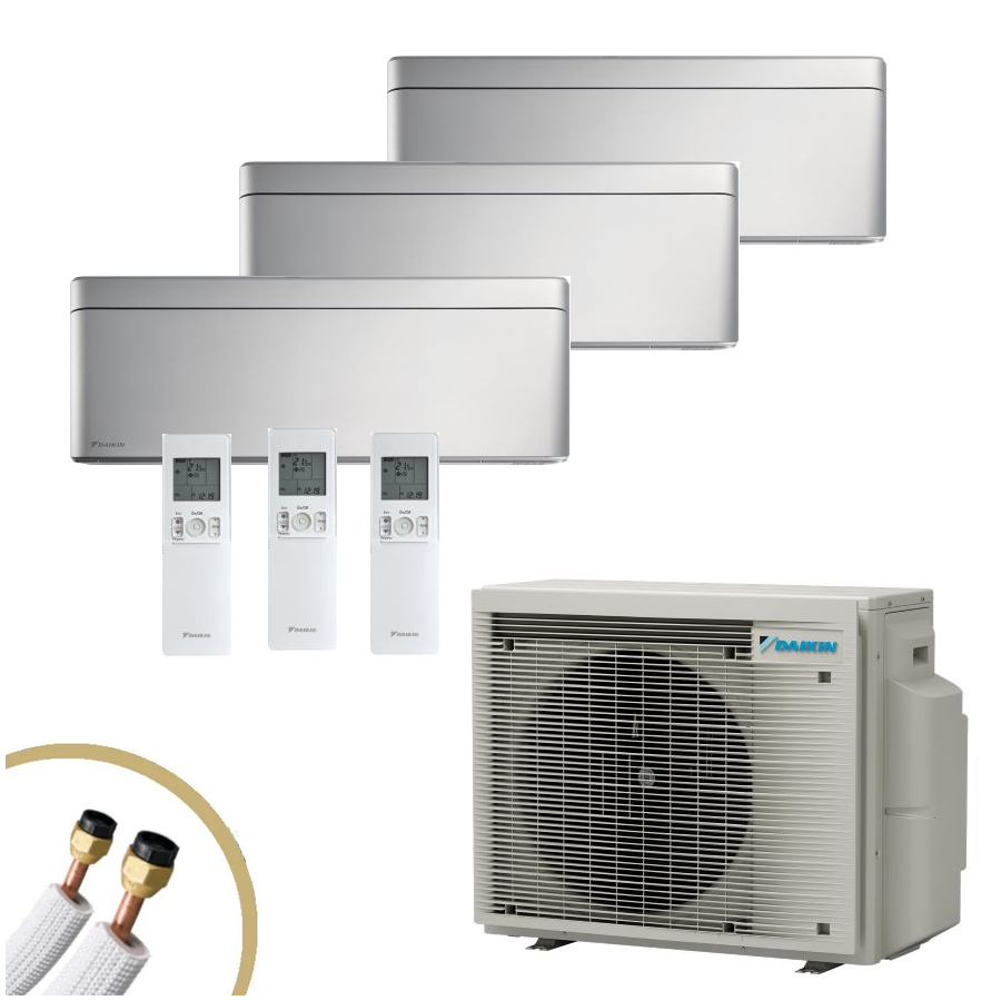 DAIKIN Stylish Silber 3x FTXA25BS | klimaworld.com