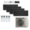 DAIKIN Stylish Klimaanlage | 4xFTXA25 + 4MXM80A9 | Farbwahl | 4x2,5 kW