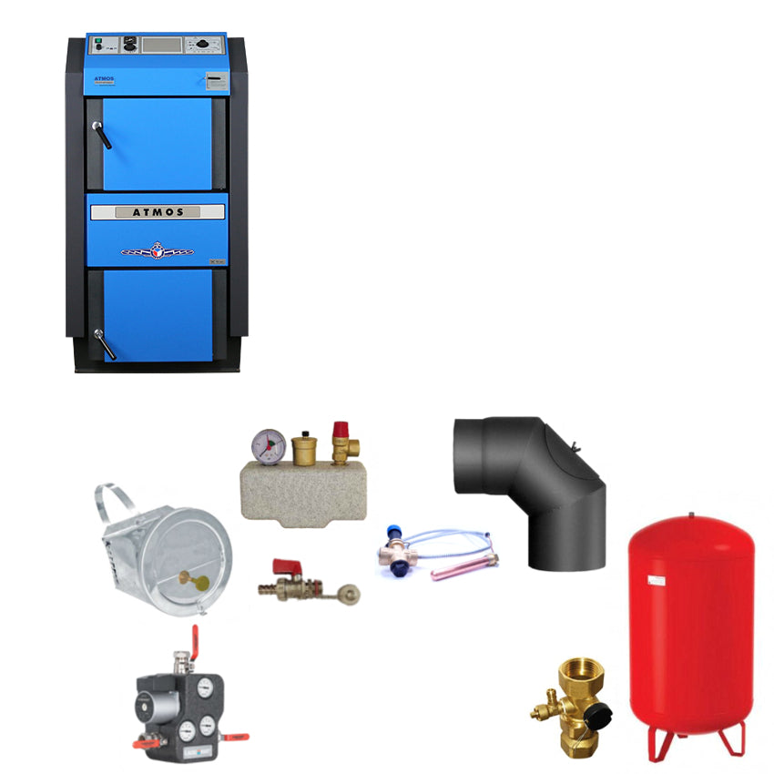 Atmos DC40GSE Holzvergaser Komplettset 1 | klimaworld.com