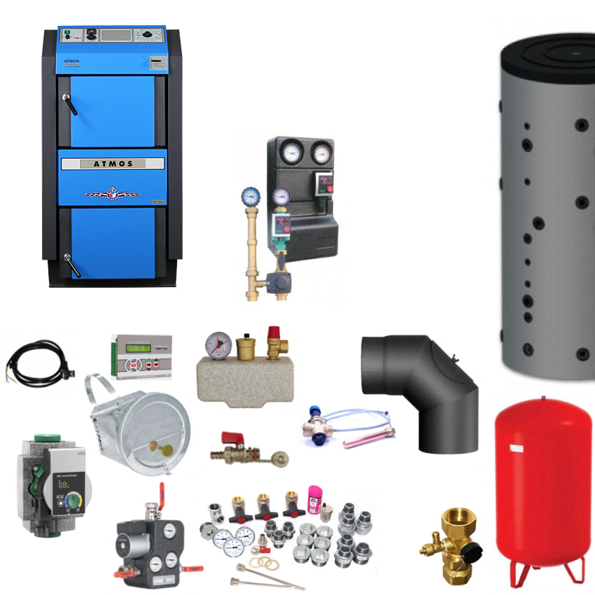 Atmos DC50GSE Holzvergaser Komplettset 3 | klimaworld.com