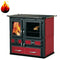 Holzheizherd Sideros Küchenherd Desiree 860 7kW Keramik Bordeaux