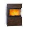 Austroflamm | Dexter 2.0 Keramik Iron corten | Eckscheibe rechts
