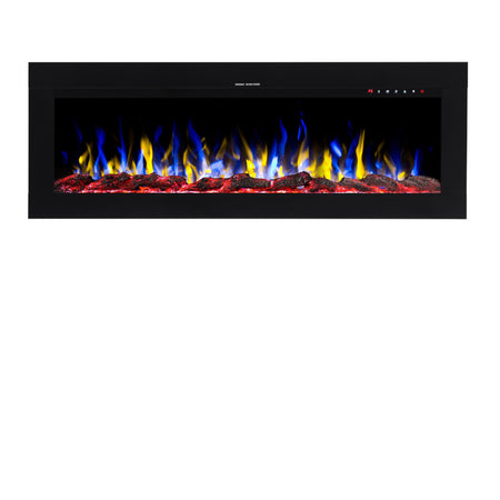 Aflamo LED Elektrokamin Diamond 115 mit Holzscheiten | klimaworld.com