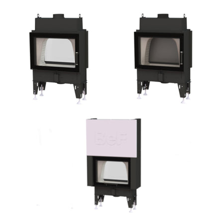 3 Kamine der Serie BEF Double Feel | Klimaworld.com