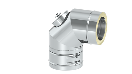 Reinigungswinkel 90° mit Deckel Öl und Gas