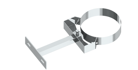 Wandabstandshalter verstellbar 150 - 250 mm mit Gelenk für Edelstahlschornsteinsysteme