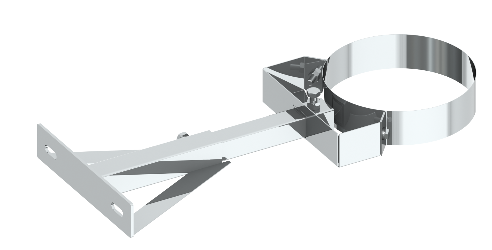Wandabstandshalter verstellbar 250 - 360 mm für Edelstahlschornsteinsysteme