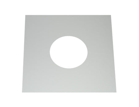 Jeremias | Deckenblende | 45° | für Edelstahlschornsteine Ø 160 mm 