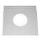 Jeremias | Deckenblende | 45° | für Edelstahlschornsteine Ø 160 mm
