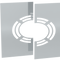 Jeremias Deckenblende für Hinterlüftung | 1°-65° | zweiteilig | Ø 600 mm
